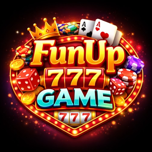 FunUp 777 Game logo showing online casino slot game with 777 symbols and gaming elements
