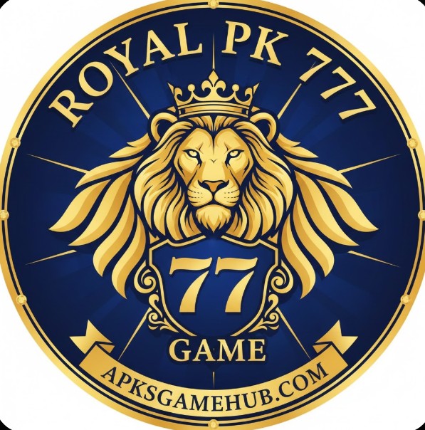 Royal PK 777 Game home screen showing game options and dashboard