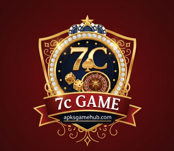 7C Game mobile app download and login screen on Android device