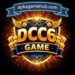 DCC6 Game logo with gold coins, dice, wings, and a glowing background, featuring apksgamehub.com banner