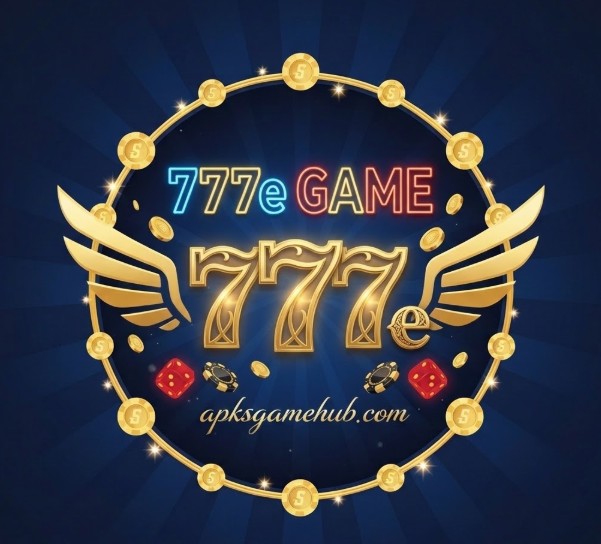 777E Game APK download interface showing online gaming platform with multiple casino style games